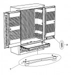 USAG 502 A2 Type 1 Drawer Cabinet Spare Parts